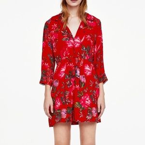 Zara Floral Mini Dress